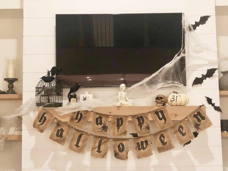 Spooky TV Decor Elements