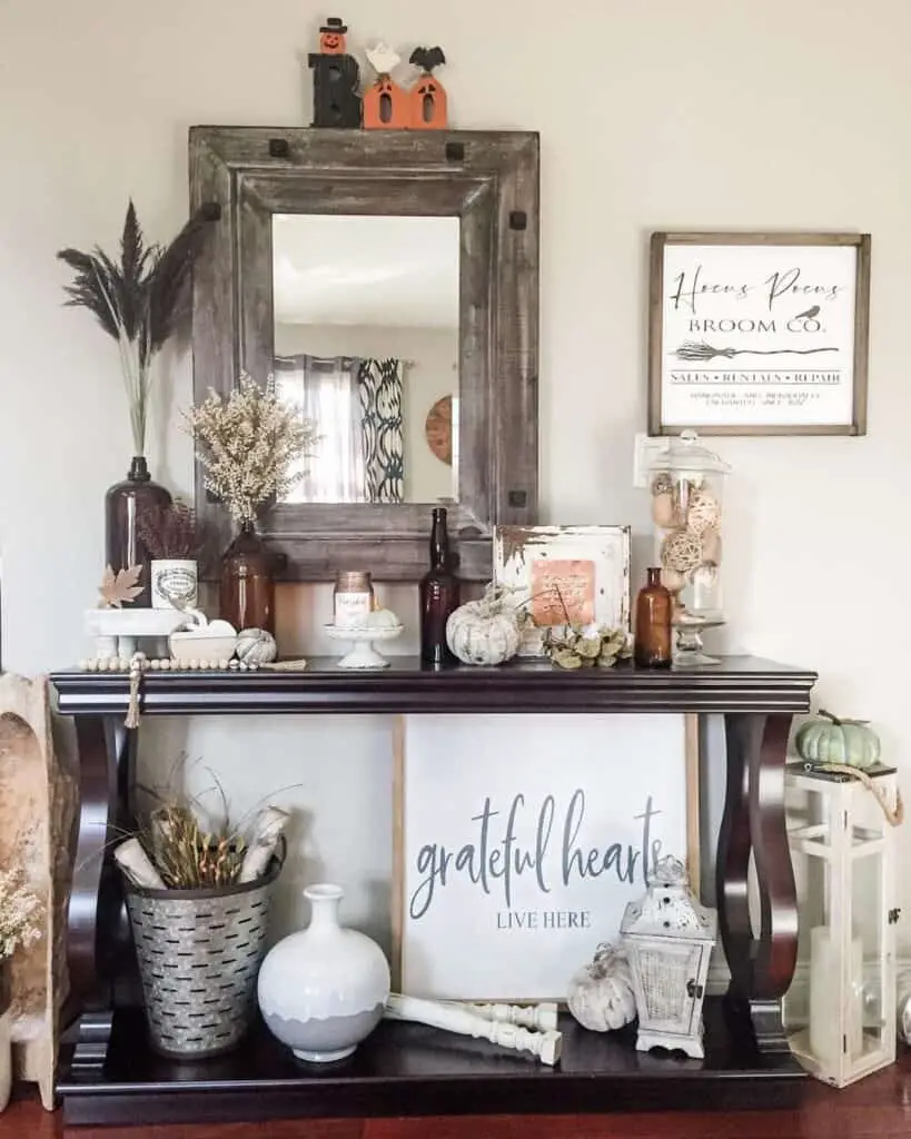 Subtle Halloween Decor