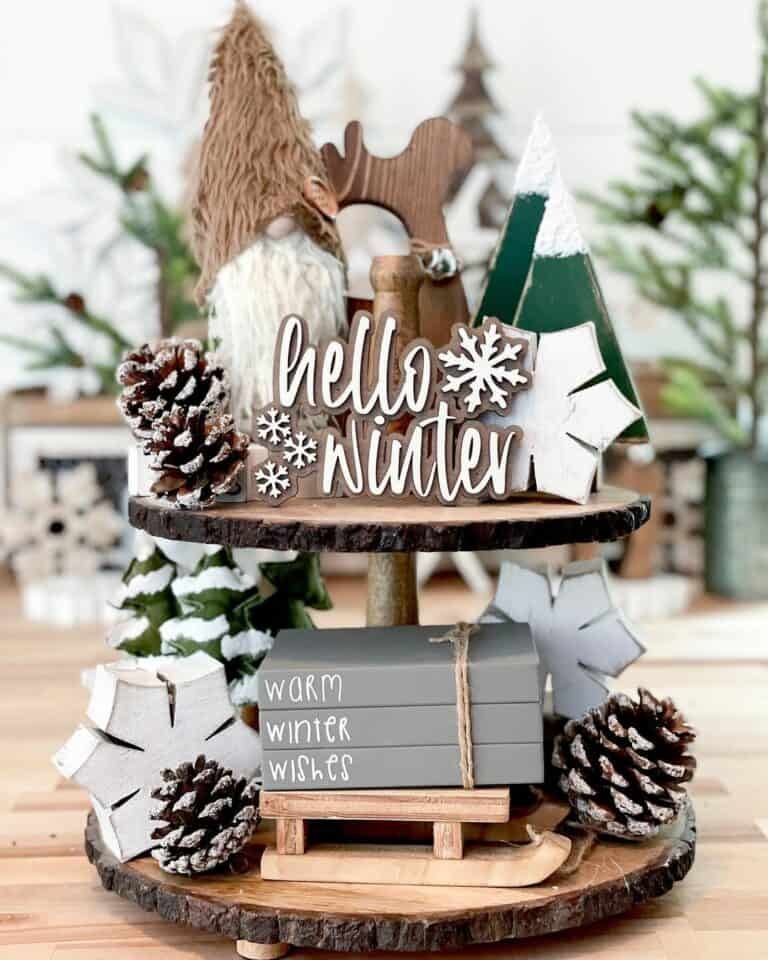 Tiered Tray Display