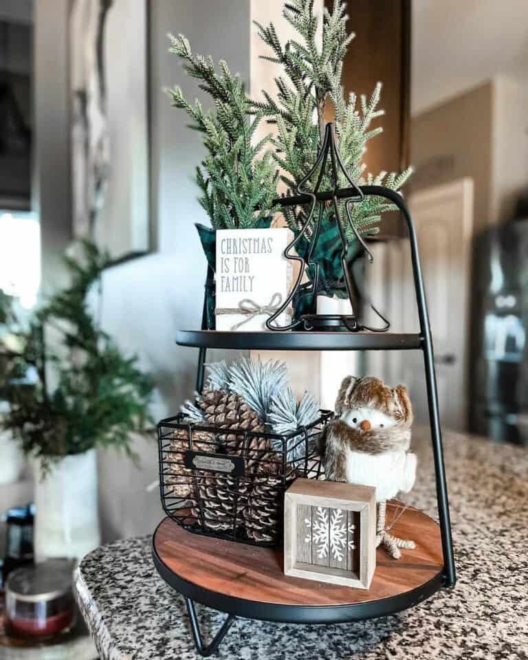 Tiered Tray Setup