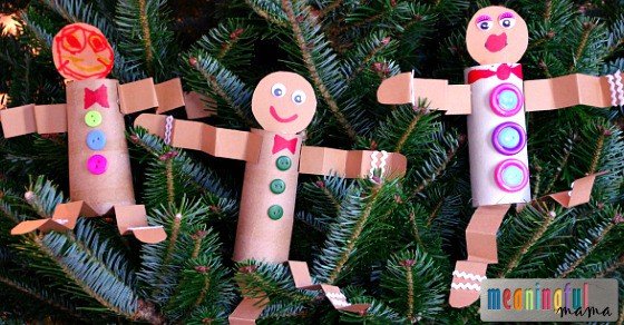 Toilet Roll Gingerbread