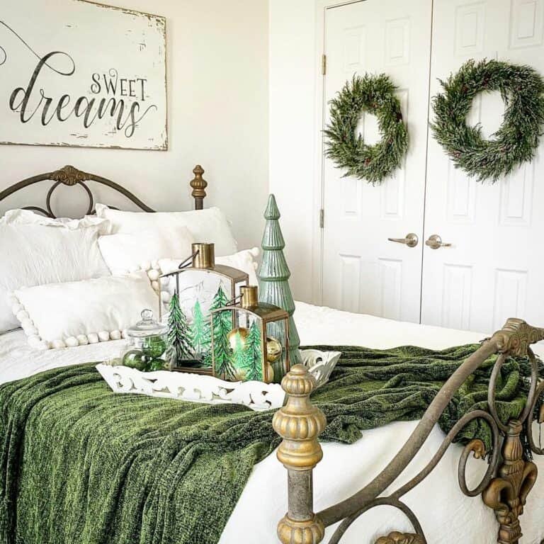Vintage Green Bedroom
