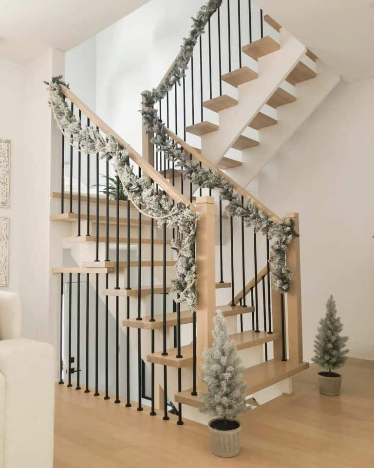White and Black Staircase