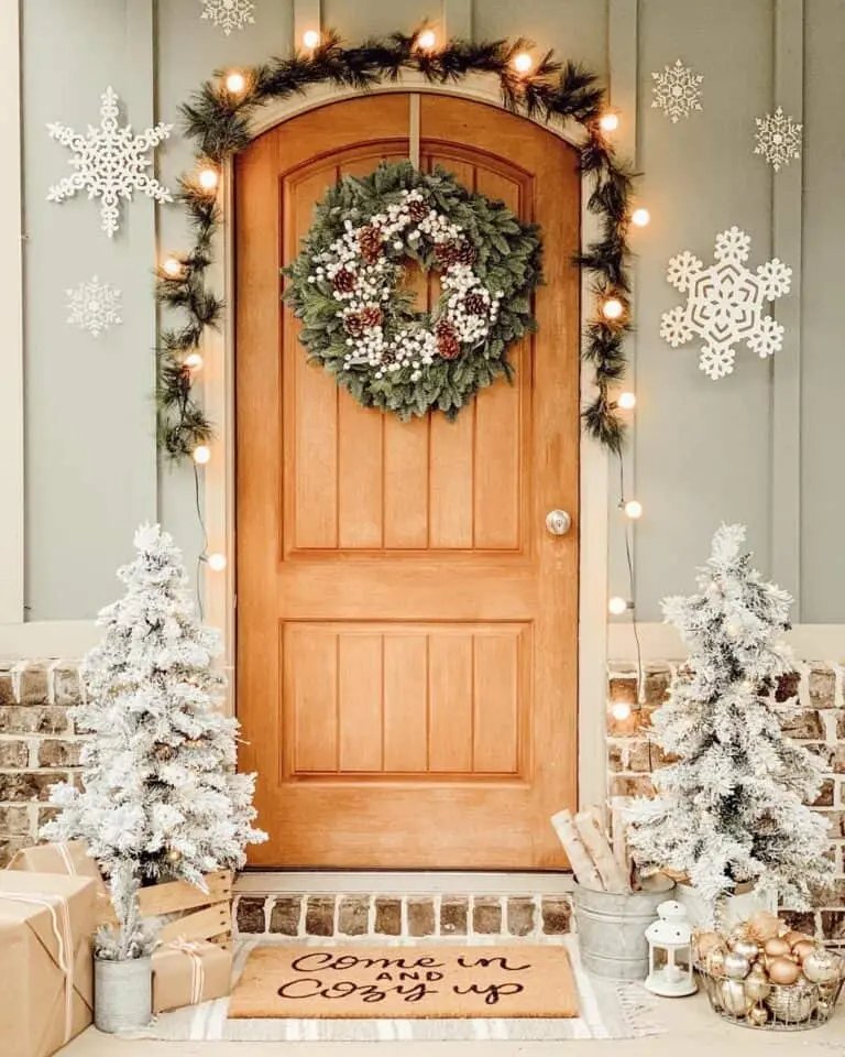 White Berry Wreaths