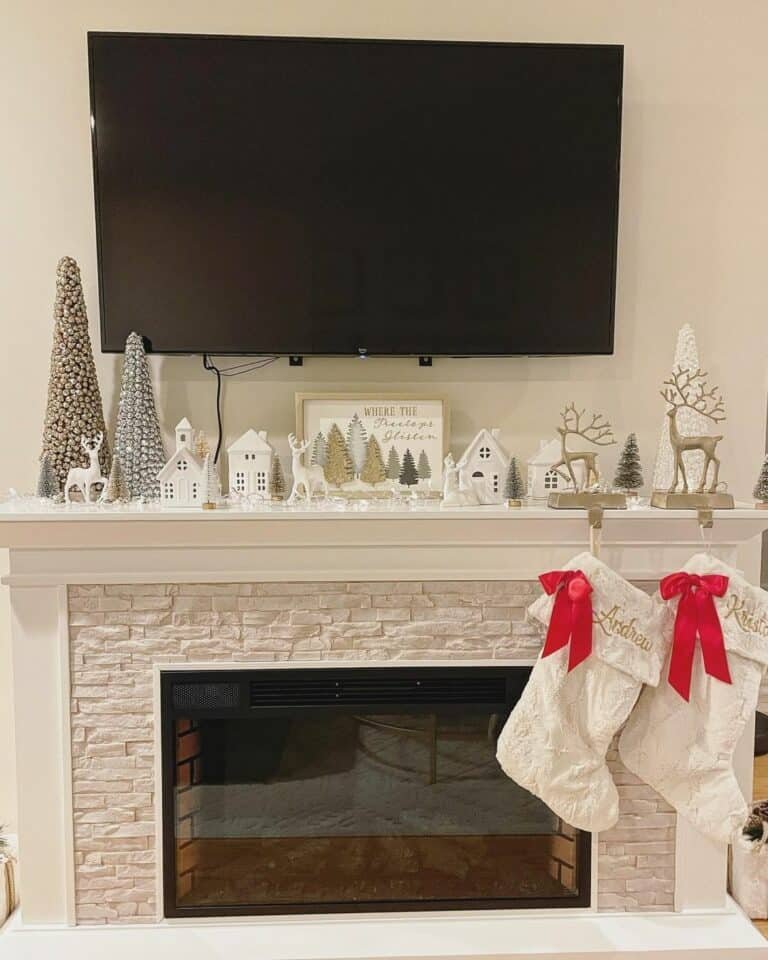 White Christmas Village