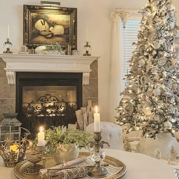 White Silver Decor