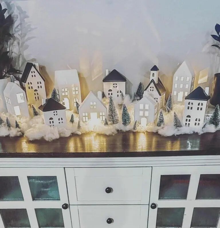 White Village Display