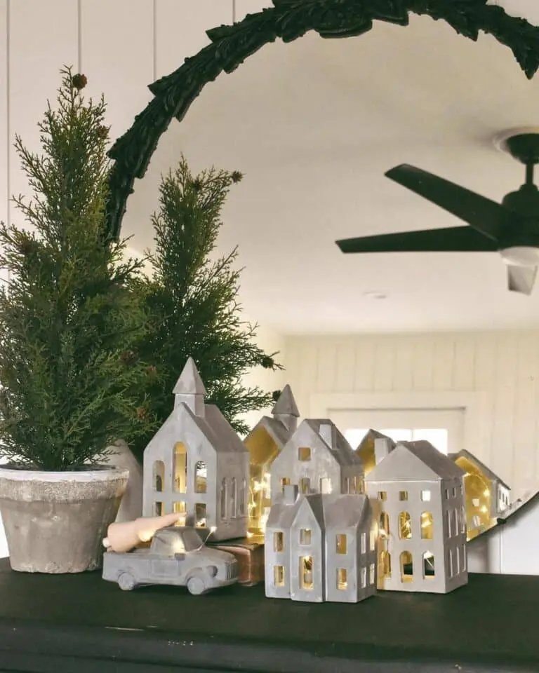 White Village Display