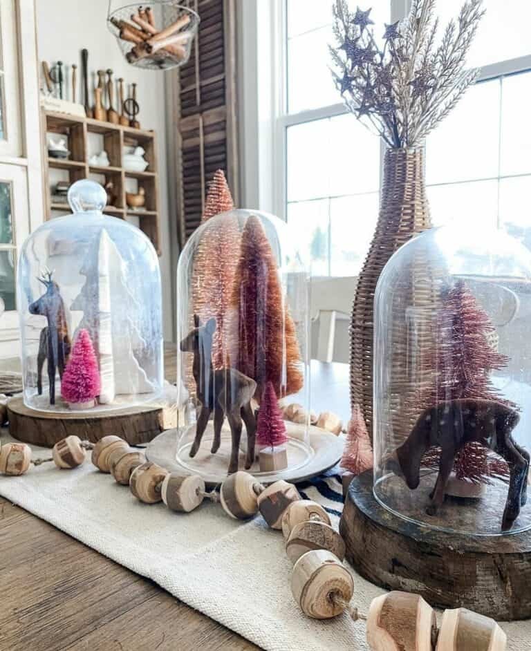 Wicker Star Vase