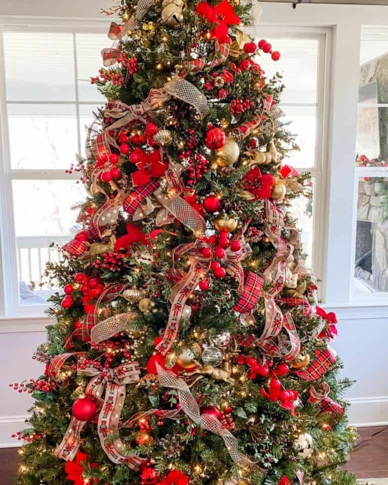 Window Christmas Tree