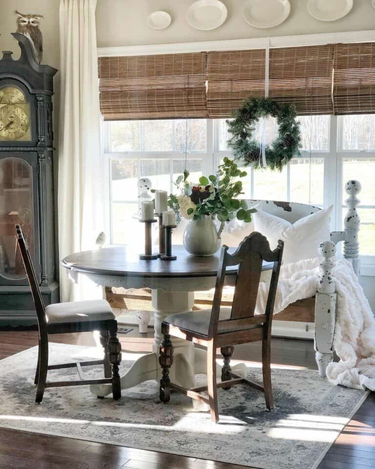 Window Wreath Display