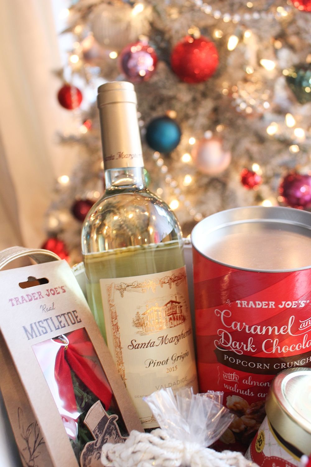 Wine Chocolate Baskets
