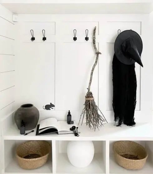 Witch Decor Entryway Display