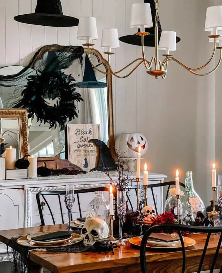 Witch Hat Living Room Decor