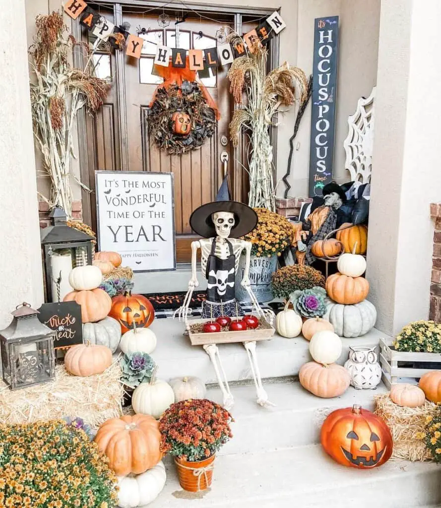 Witch-Themed Porch Decor