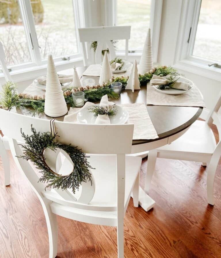 Wood Floor Dining