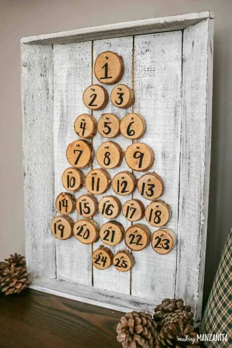 Wooden Advent Calendar
