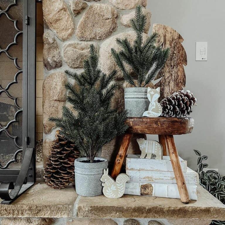 Wooden Animal Display