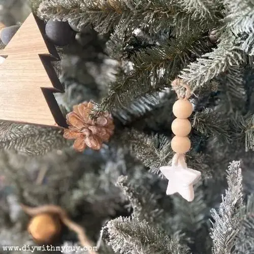 Wooden Bead Stars