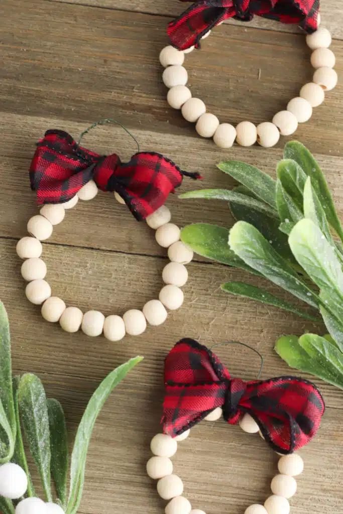 Wooden Bead Wreaths