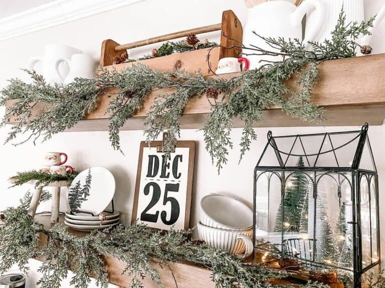 Wooden Floating Shelves