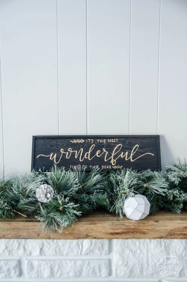 Wooden Holiday Signs