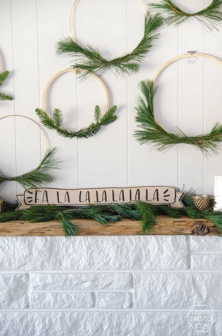 Wooden Letter Banner