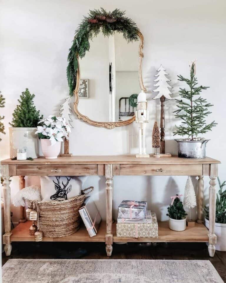 Wooden Nutcracker Display