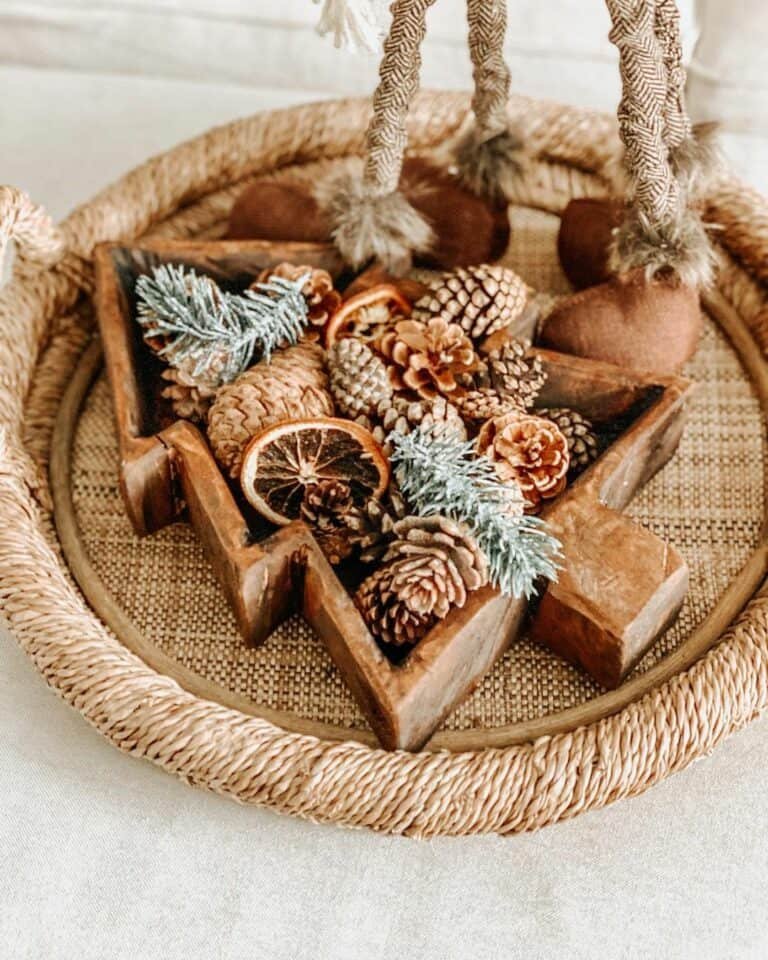 Wooden Tree Tray