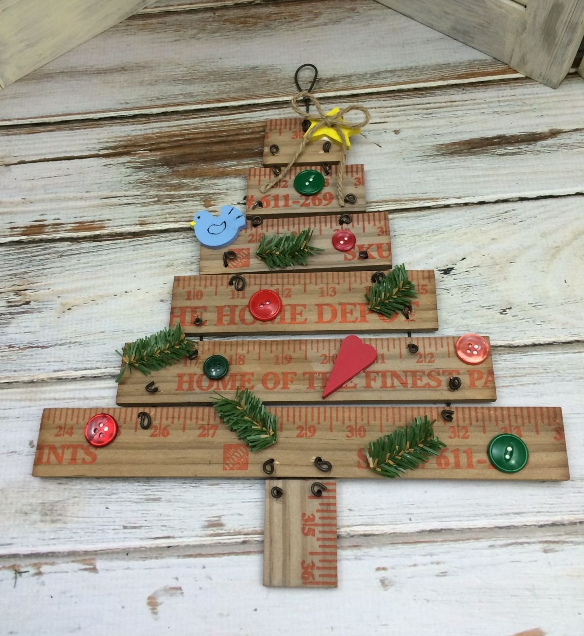 Wooden Yardstick Tree