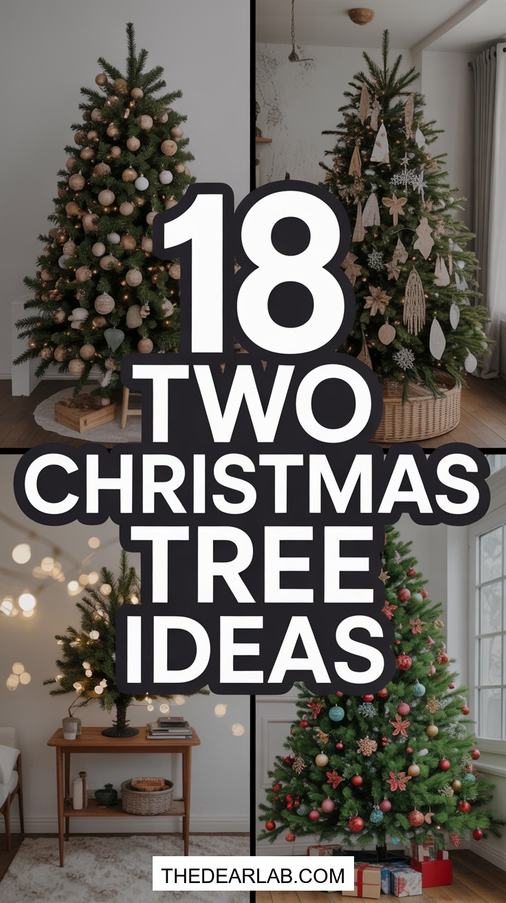 18 Christmas Tree Decorating Ideas for Living Room Holiday Magic