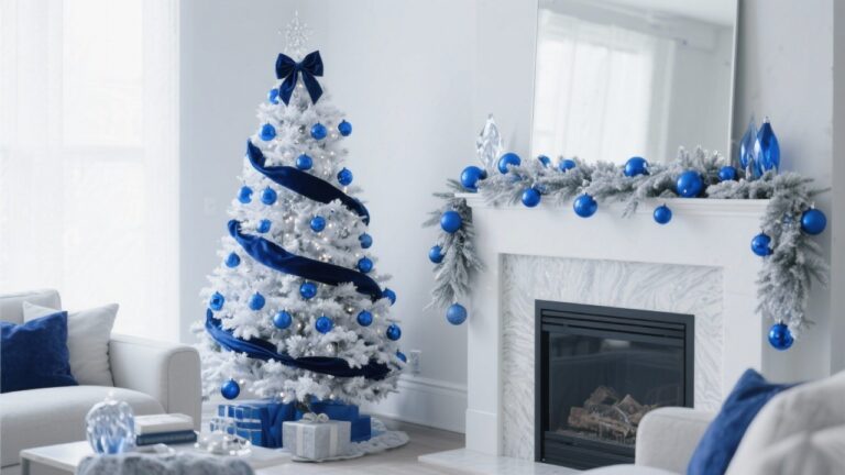 20 Beautiful Blue Christmas Decorations to Transform Your Holiday Home