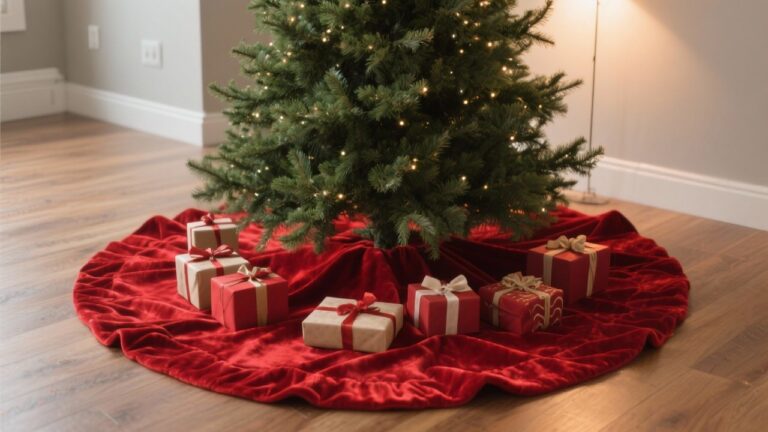 21 Red Christmas Tree Skirts for Festive Holiday Decor