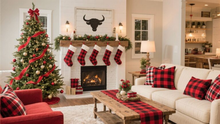 23 Stunning Buffalo Plaid Christmas Decorating Ideas for Cozy Holiday Style