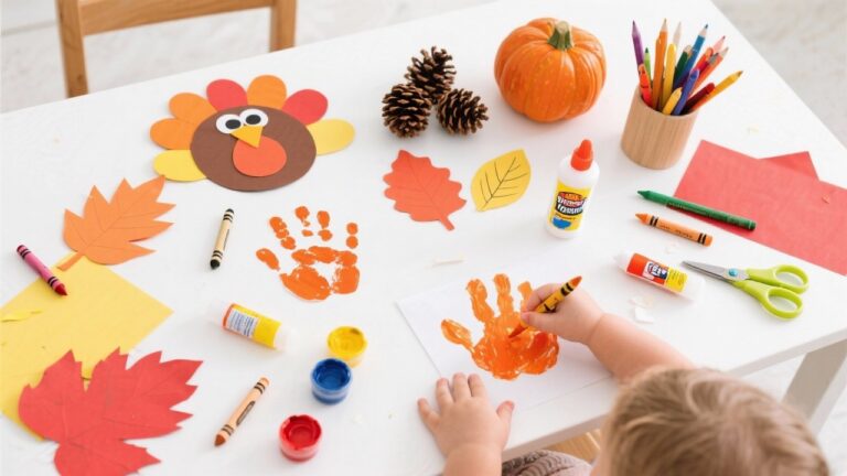 27 Easy Thanksgiving Crafts for Toddlers That Kids Will Love