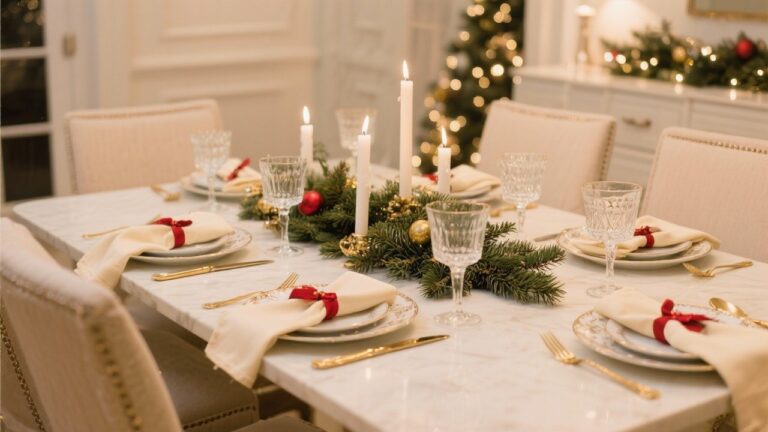27 Elegant Christmas Table Setting Ideas for Holiday Entertaining