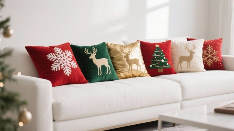 28 Festive Christmas Throw Pillows to Bring Holiday Magic Home