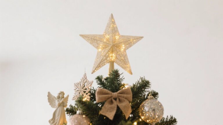 29 Christmas Tree Topper Ideas to Make Your Tree Magical