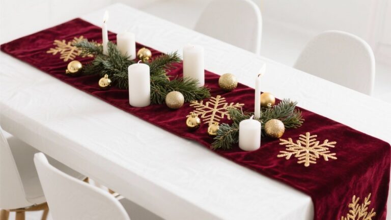 35 Christmas Table Runner Ideas for Stunning Holiday Decor