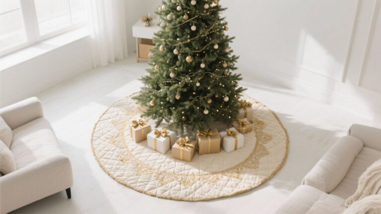 37 DIY Christmas Tree Skirt Ideas for Beautiful Holiday Decor