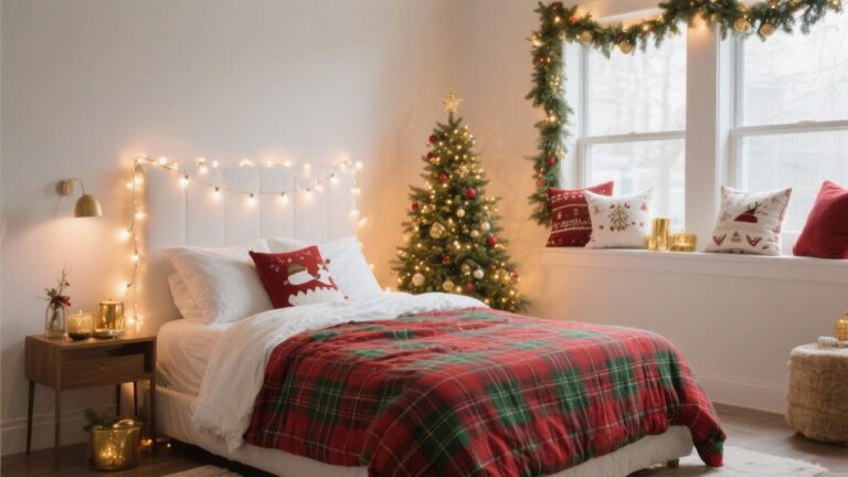 39 Festive Christmas Bedroom Decorating Ideas That Create Holiday Magic