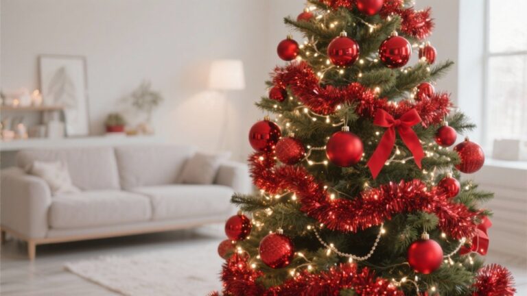 40 Stunning Red Christmas Tree Decorating Ideas That Sparkle