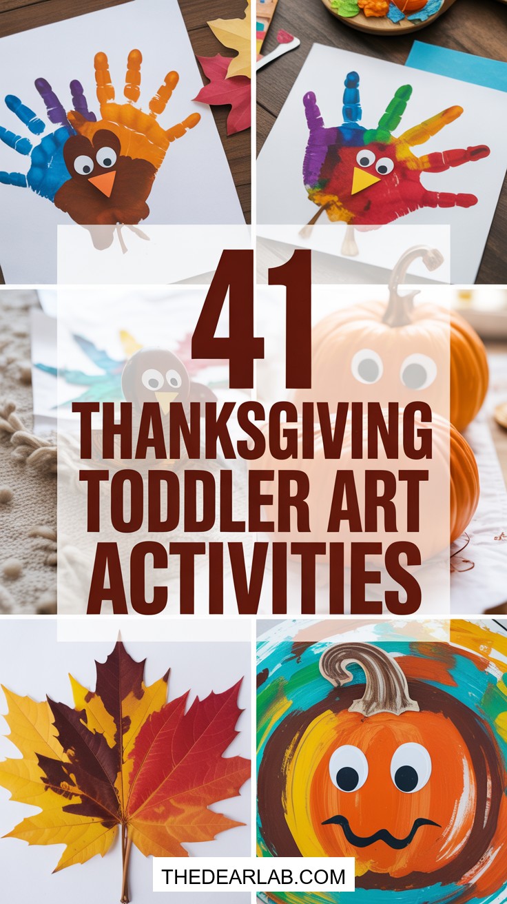 41 Easy Thanksgiving Crafts and Art Activities for Toddlers