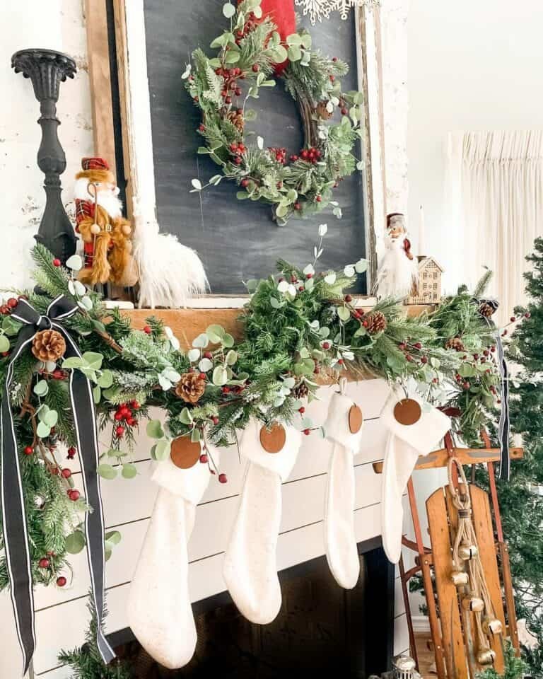 Antique Sled Display