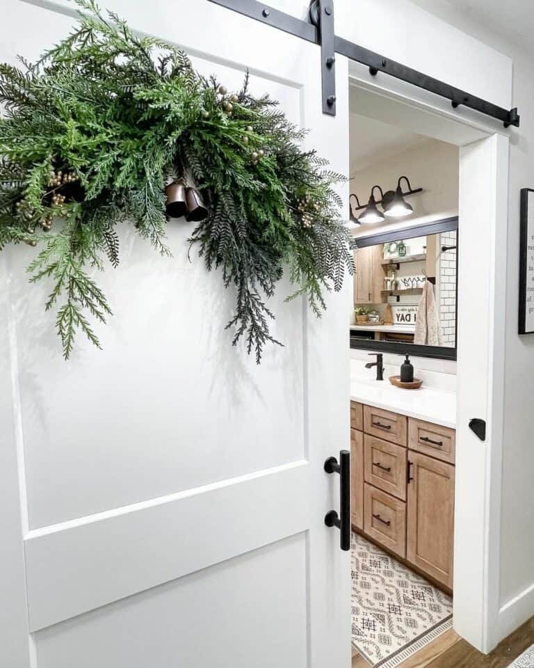 Bathroom Barn Door