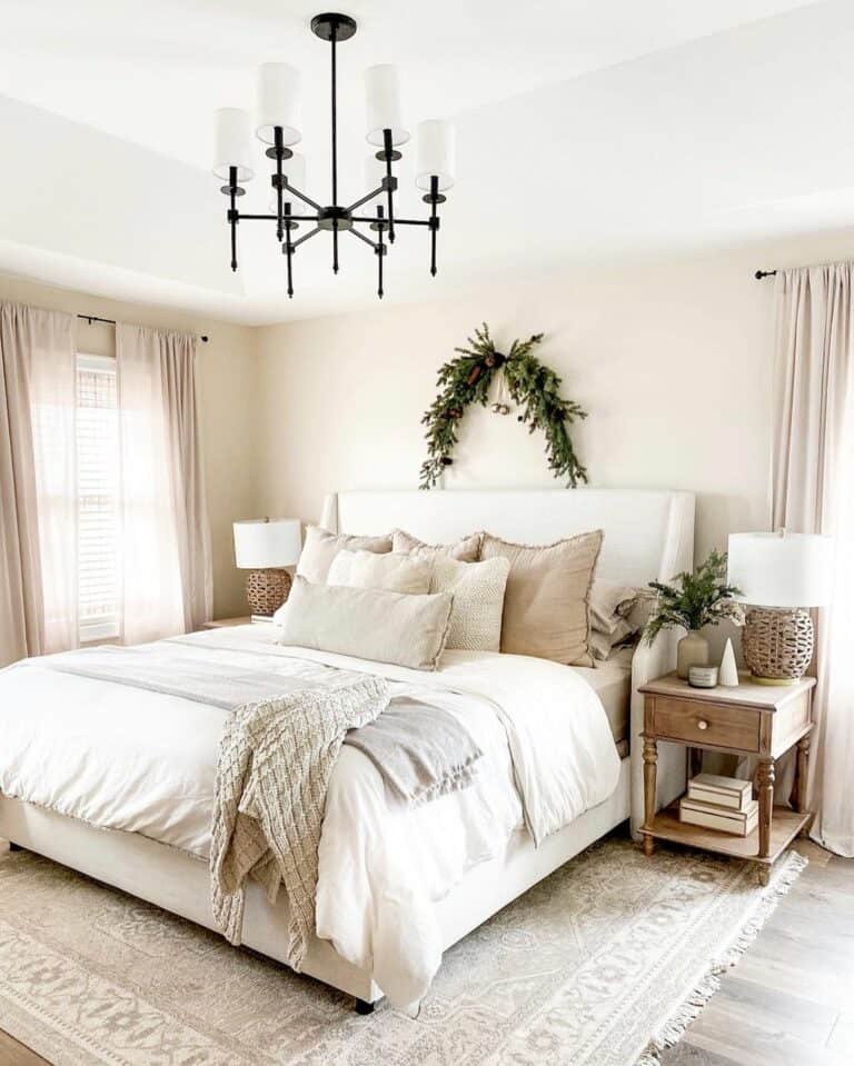 Bedroom Christmas Garland