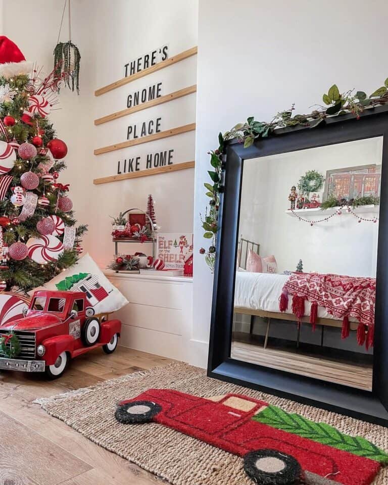 Bedroom Christmas Trees