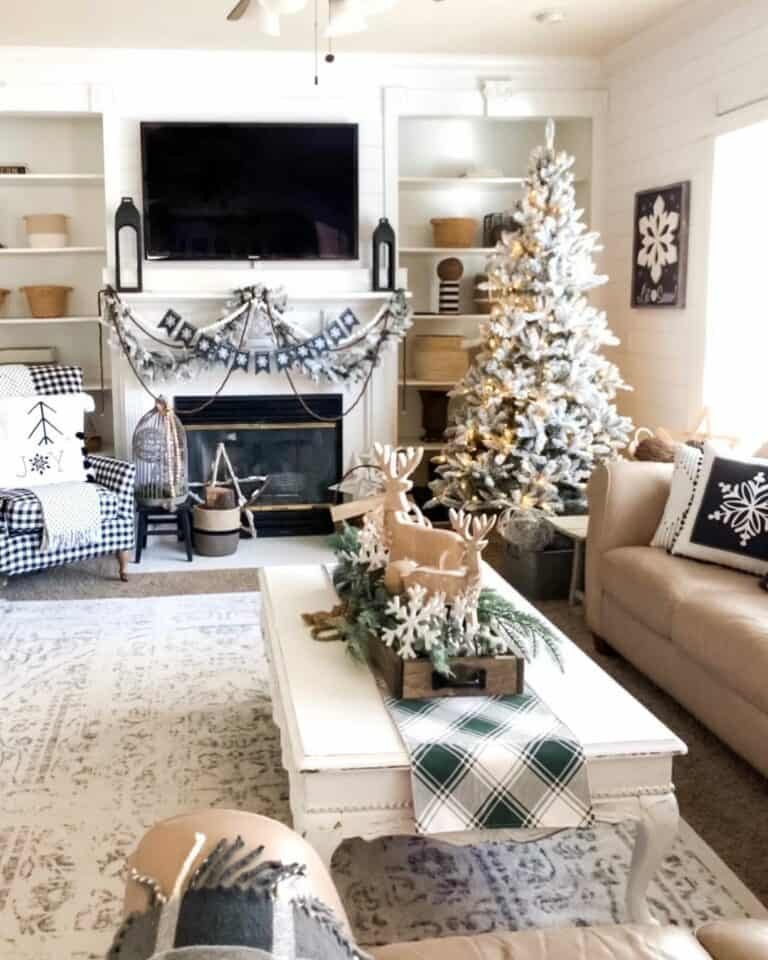 Black White Ornaments