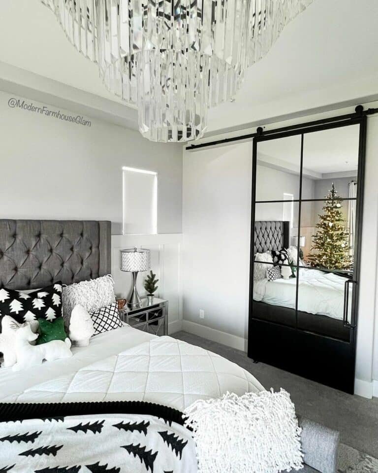 Black White Tree Comforter