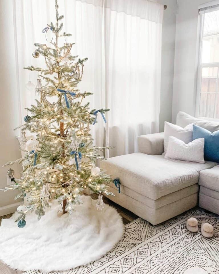 Blue Bow Tree